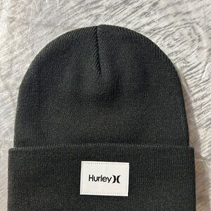 Hurley Classic Black Knit Beanie